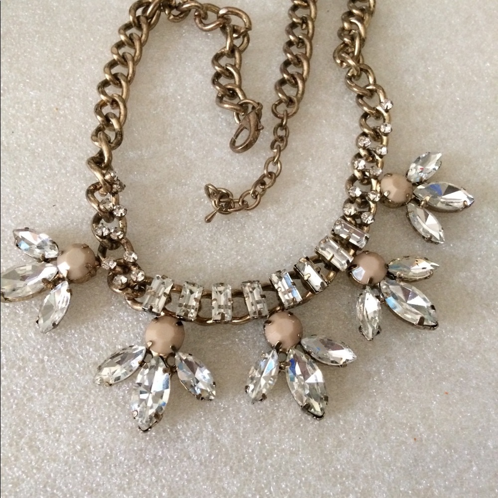 Vintage crystal necklace